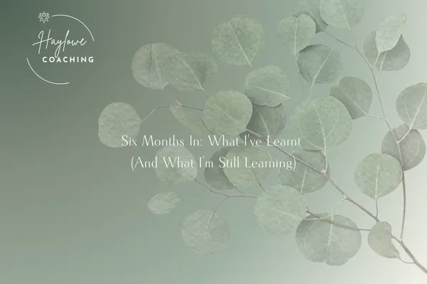 Six Months In: What I've Learnt (And What I'm Still Learning)