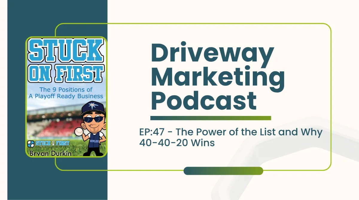 Driveway Marketing Podcast Cover