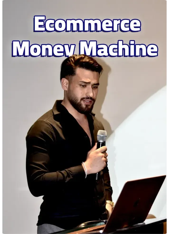 Presenter isolated on transparent background