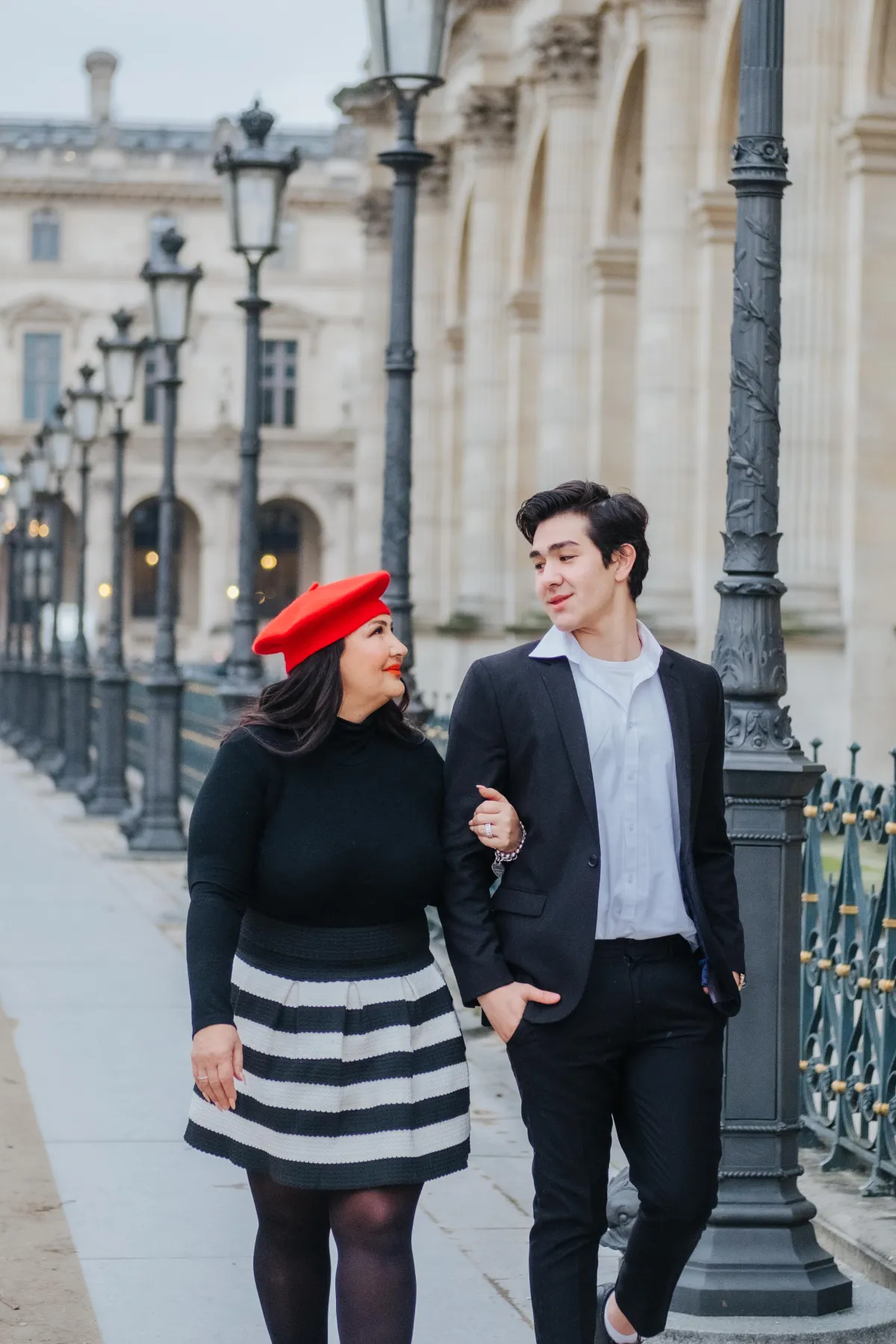 Diego Garcia(Right) photographed with Mother(left).