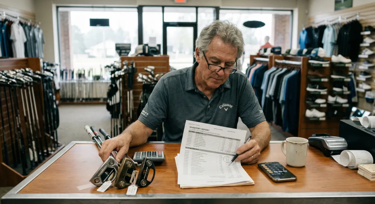 Financial chart showing the relationship between retail inventory levels and available business cash flow.