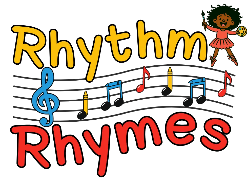 rhythm and rhymes childcare llc logo