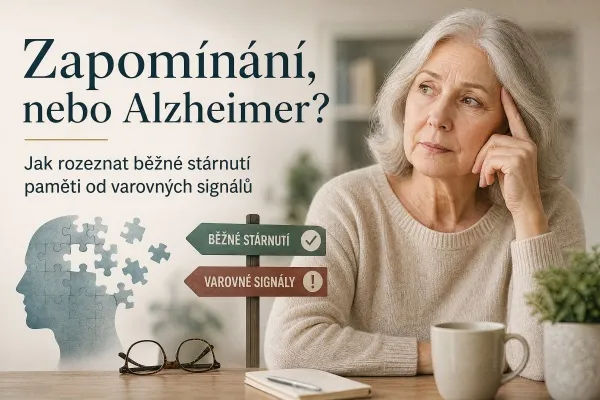 Zapomínání, nebo Alzheimer?