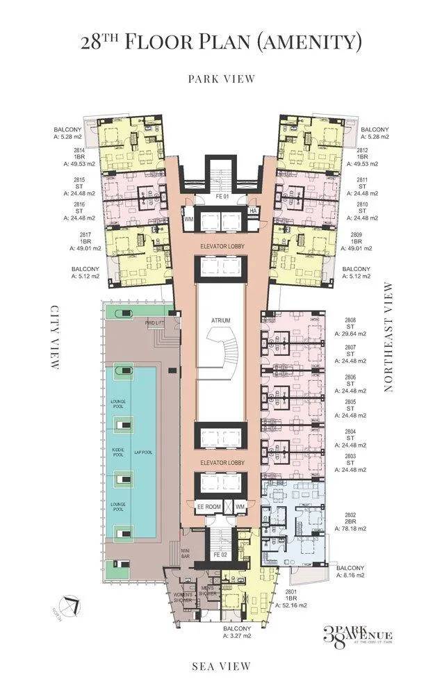 38 Park Avenue Floor Plan