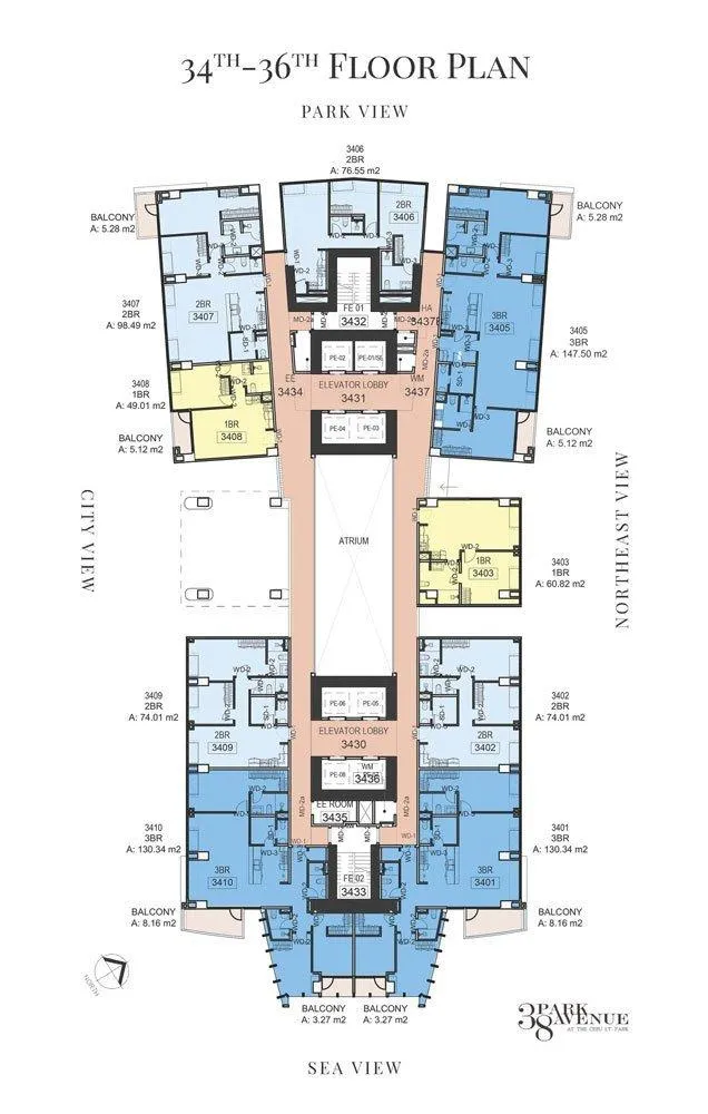 38 Park Avenue Floor Plan