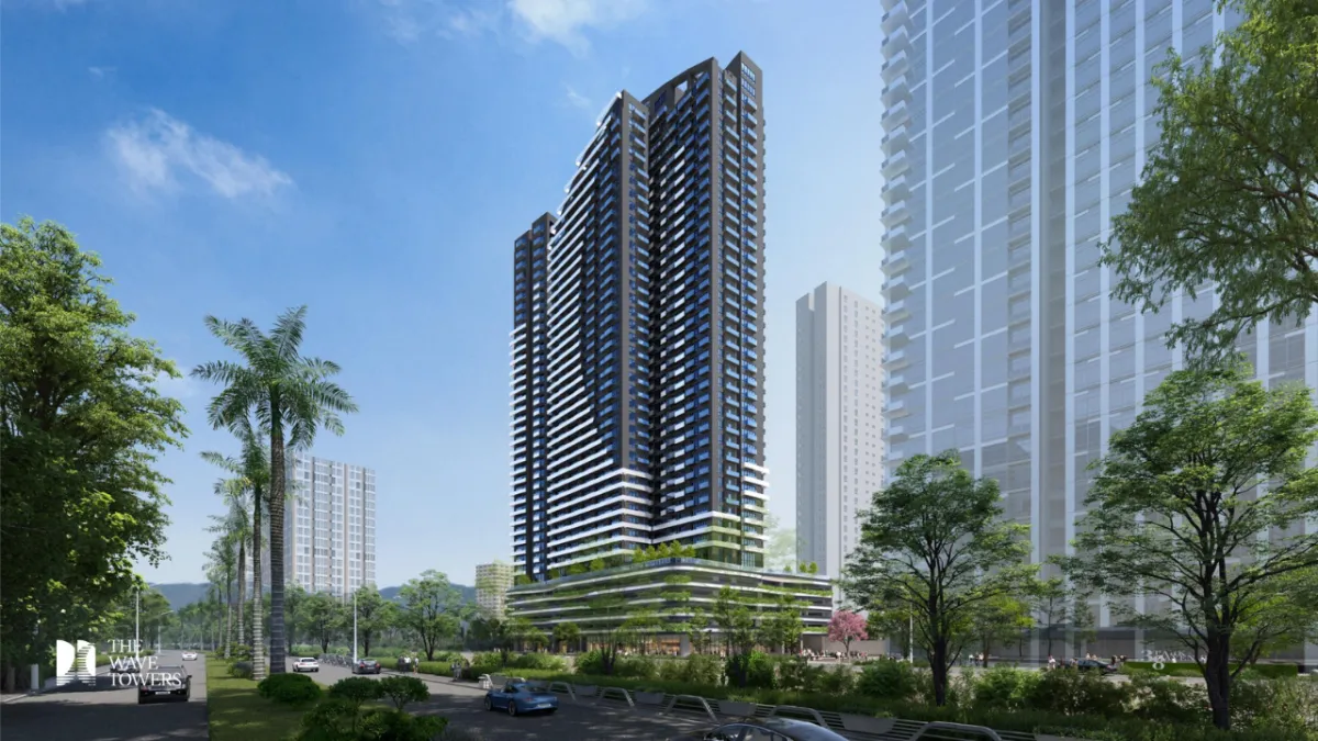 The Wave Towers Cebu IT Park façade – Japanese-inspired architecture
