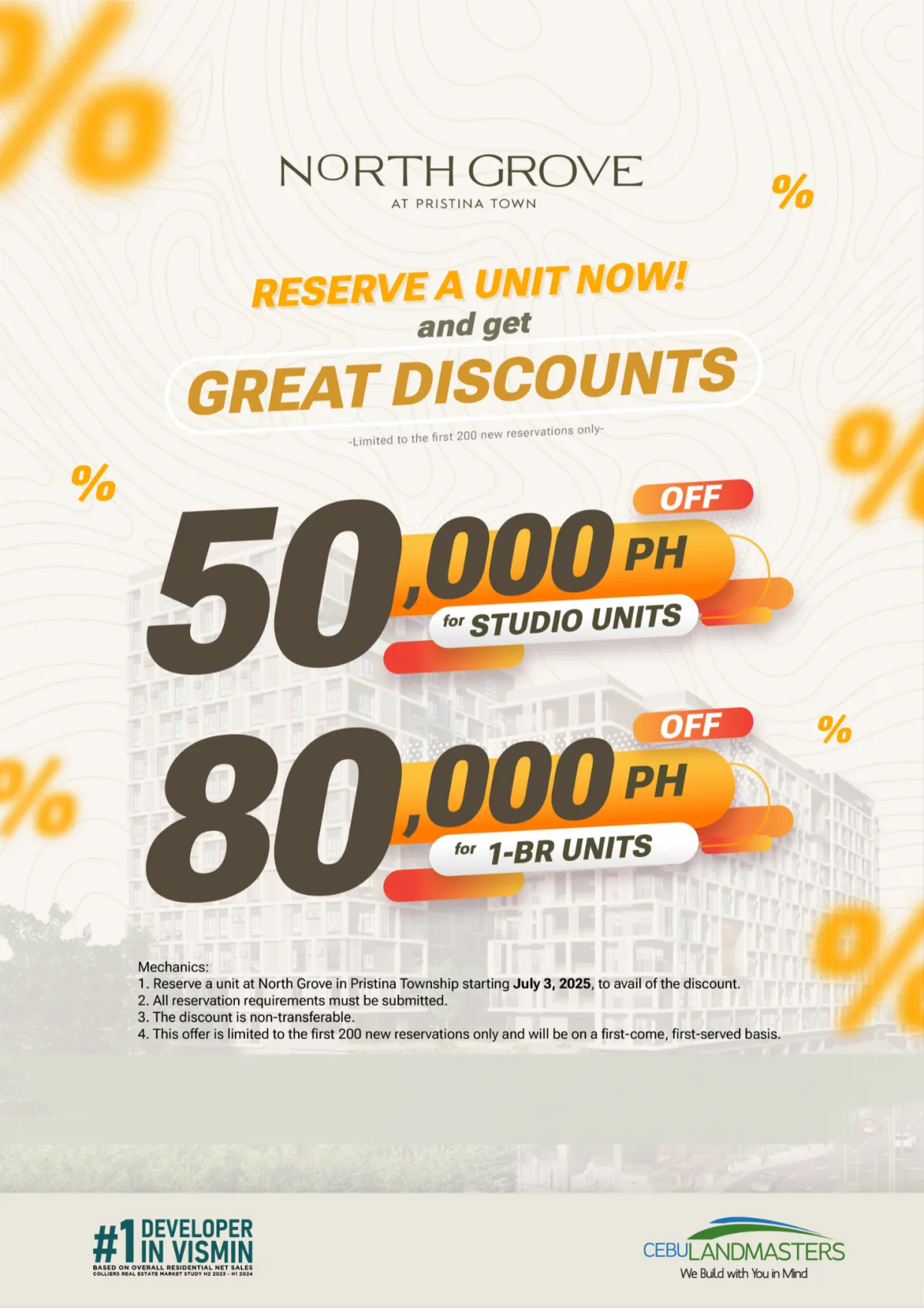 North Grove at Pristina Town Appliance Promo