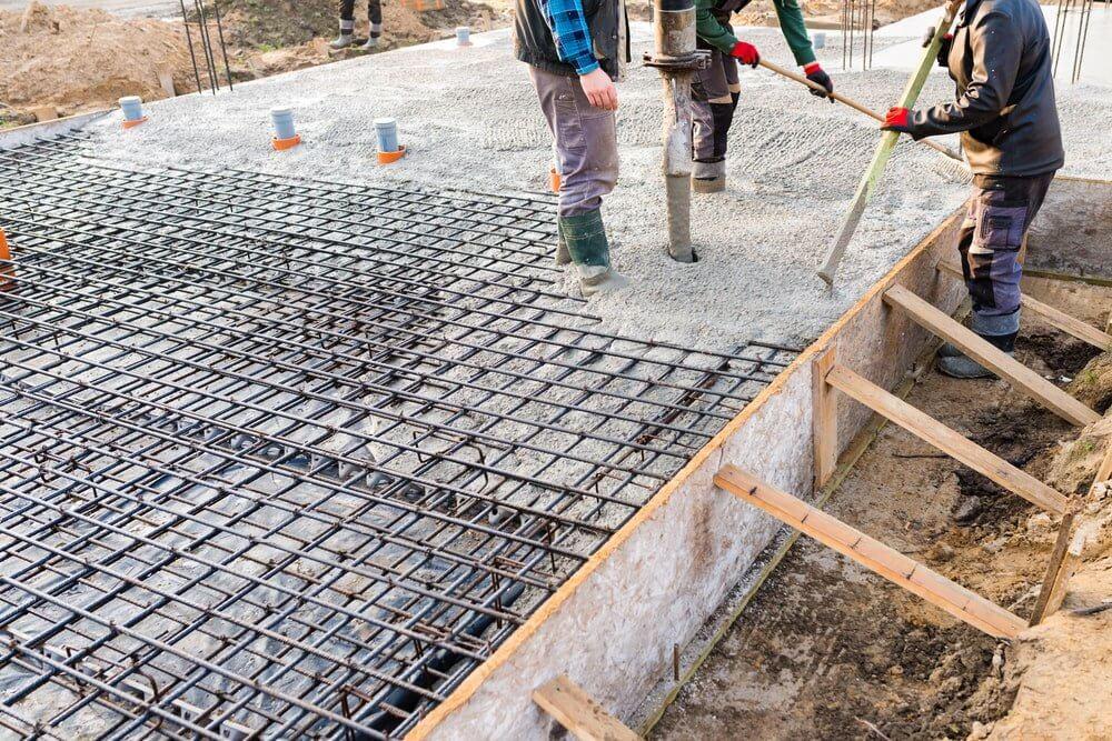 Concrete slabs construction in New Hamburg Ontario