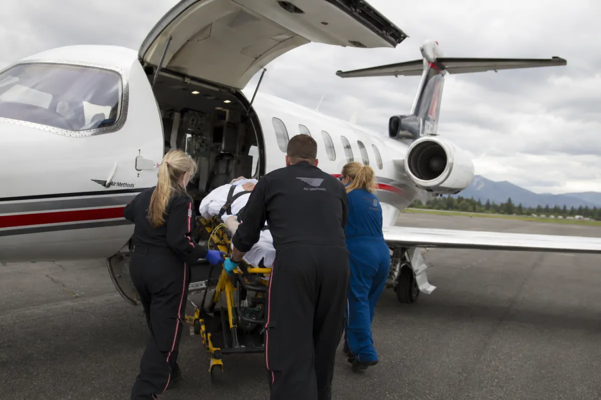medical evacuation aircraft