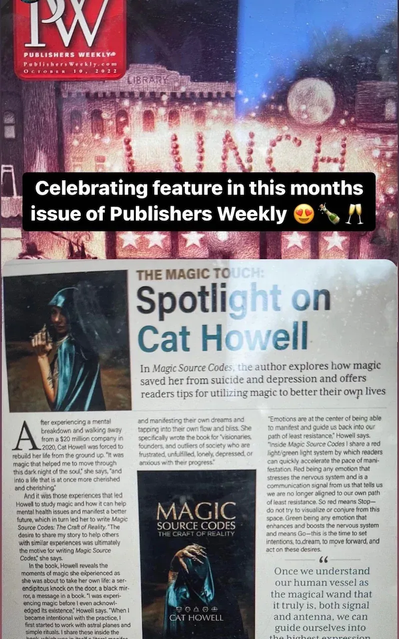 Cat Howell magic interview 