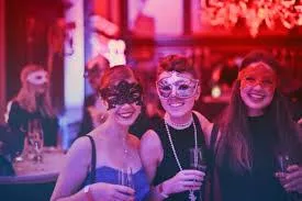 Guests enjoying an Elite Vendors photo booth and DJ experience