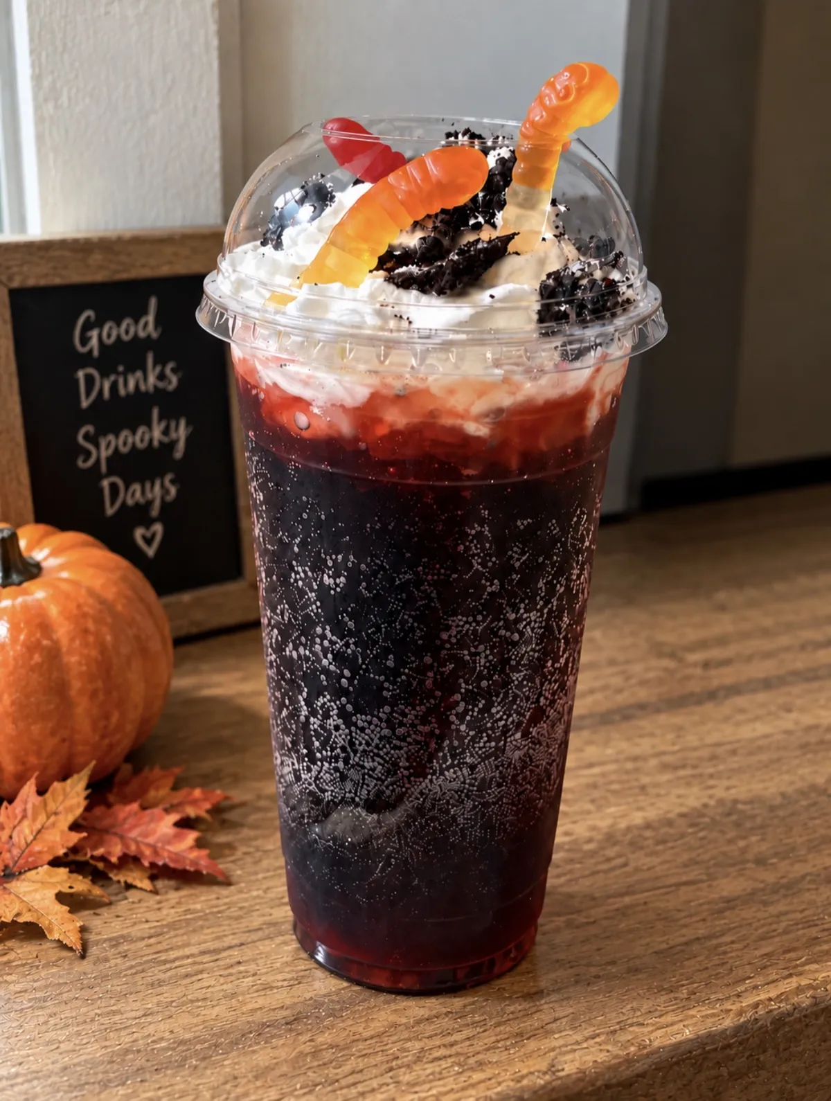 Twist & Sip Halloween drink at an event