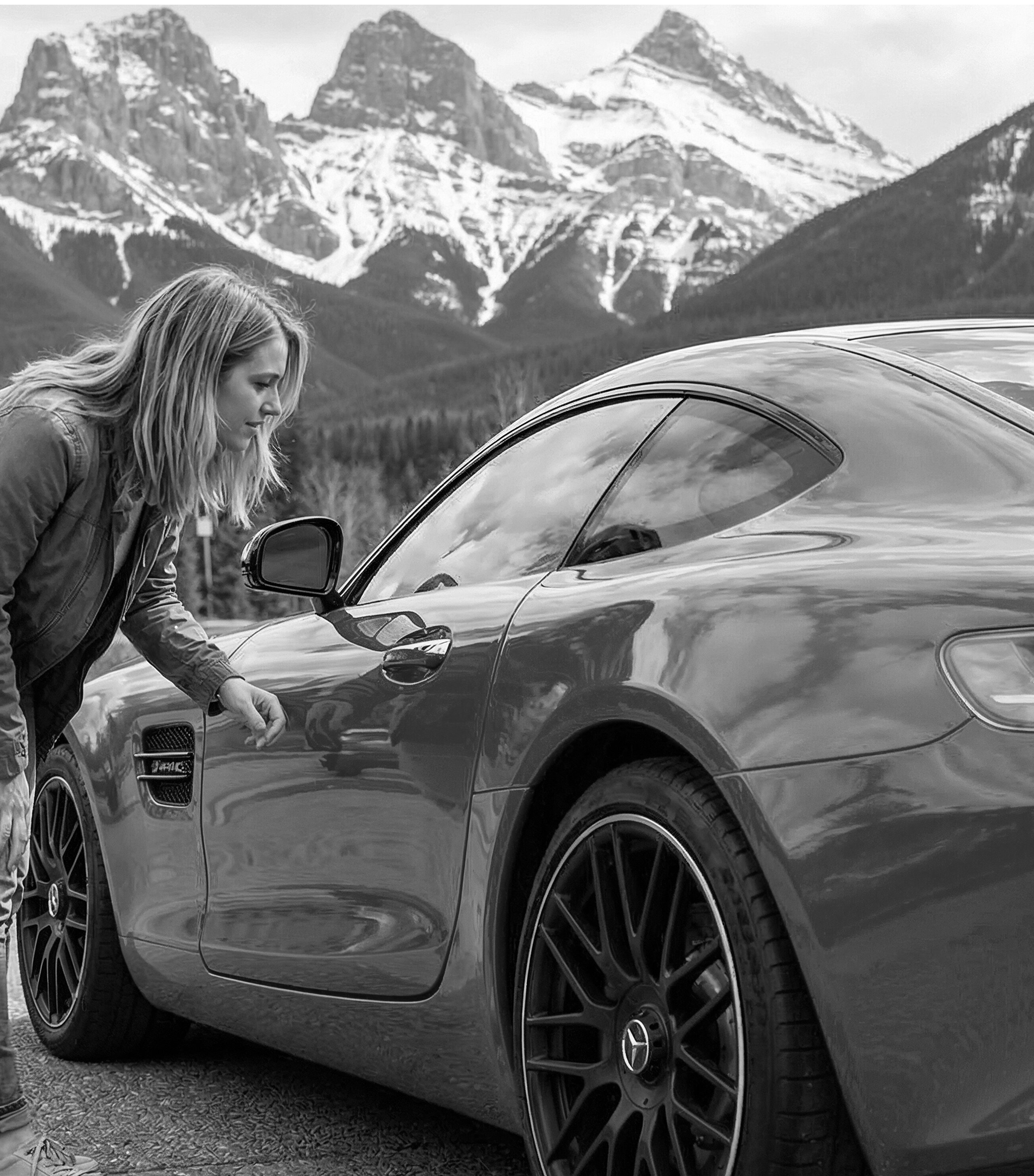 Premium vehicles in Rocky Mountain Auto Salon shop, Canmore, Alberta