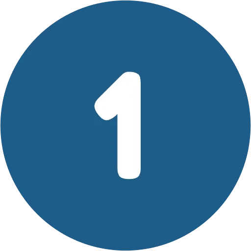 circle containing one