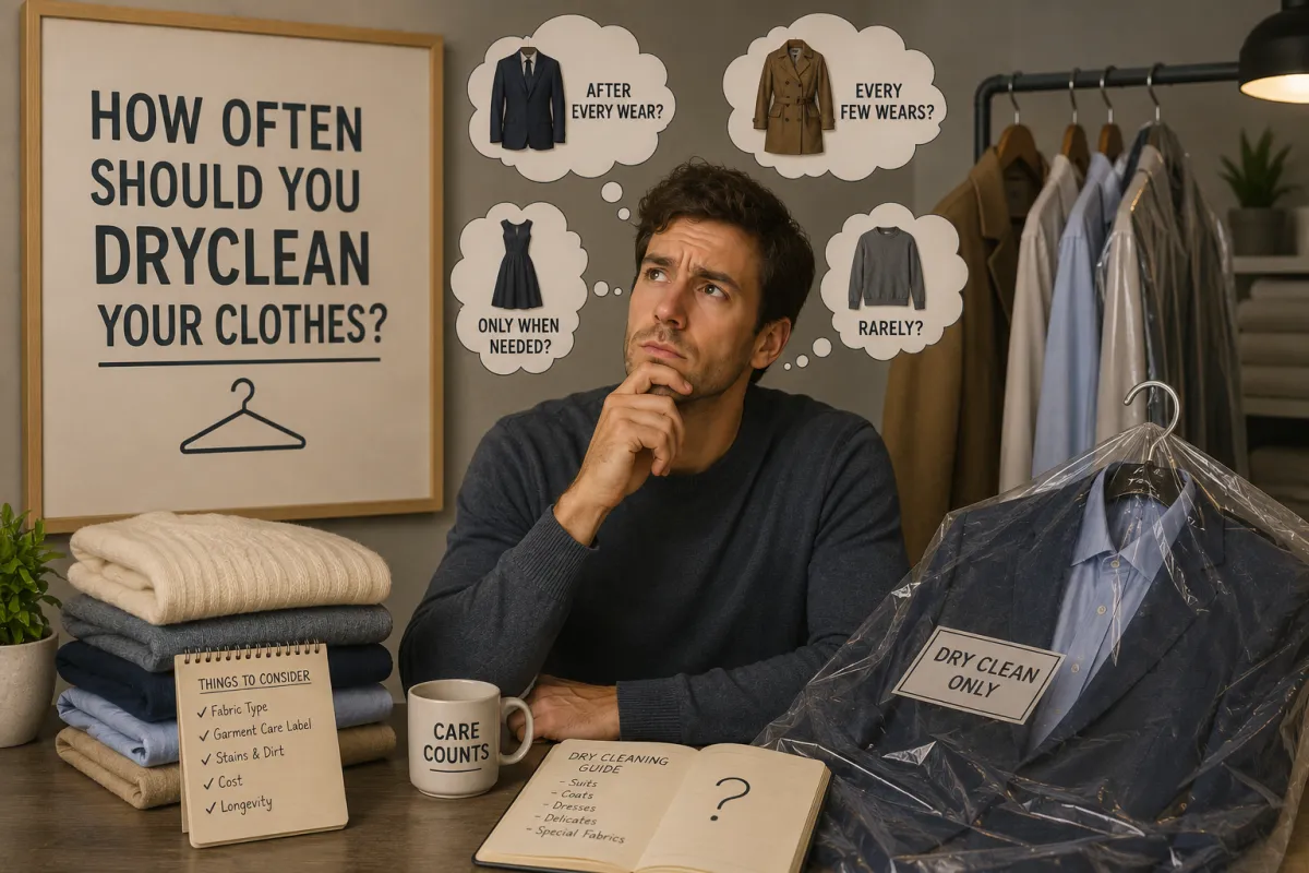 How Often Should You Dryclean Your Clothes