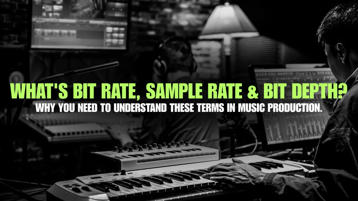What's bit rate, sample rate & bit depth?