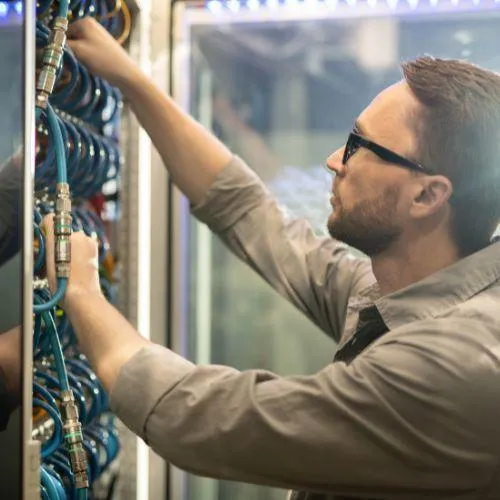 data center cabling expert in acion