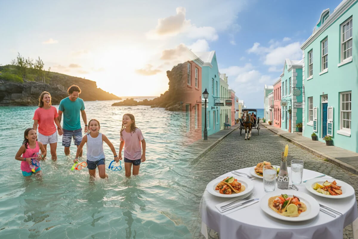 One-Day Bermuda Cruise Itinerary for Families