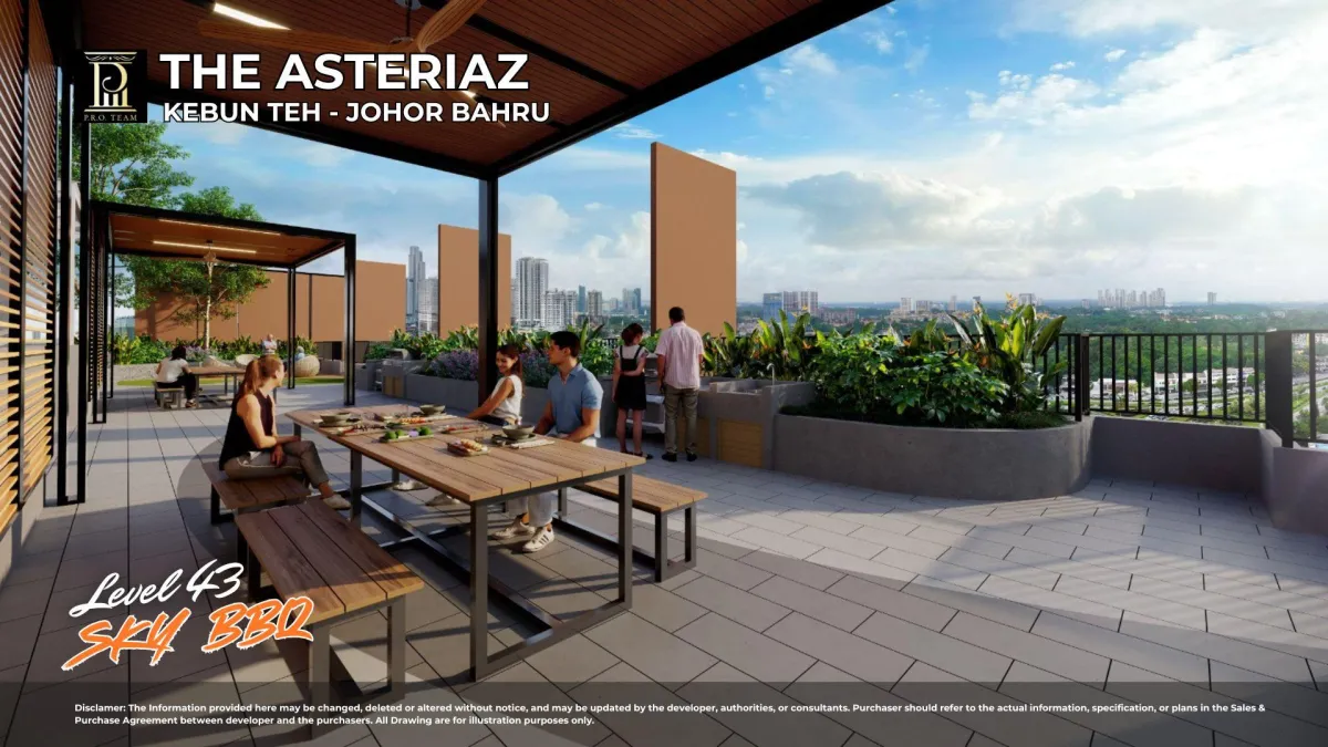 Exsim Sky BBQ Area
