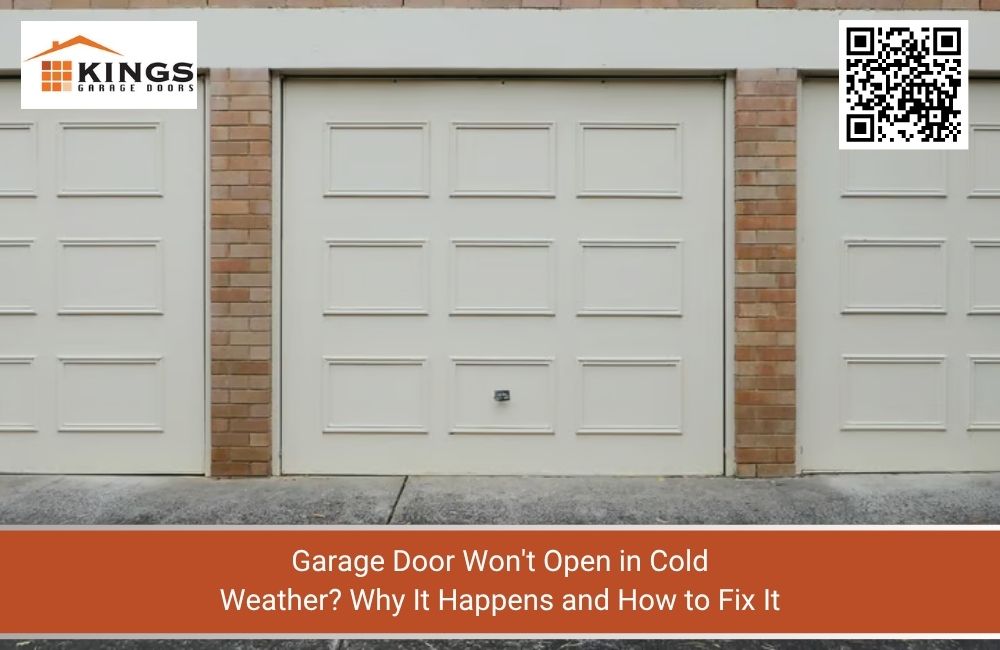 Garage Door Won't Open in Cold Weather? Why It Happens and How to Fix It
