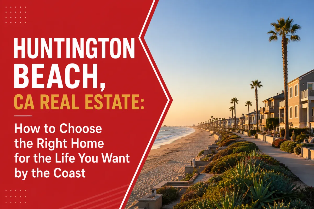 Huntington Beach CA real estate and coastal homes for sale