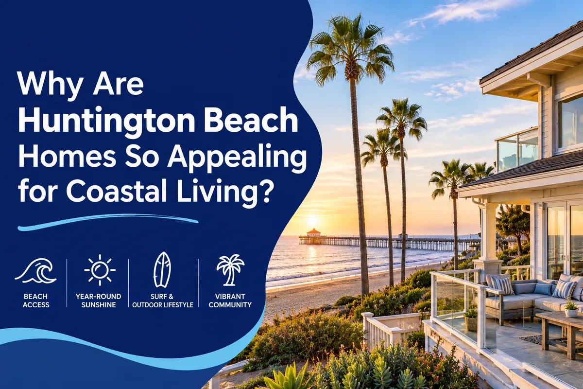 Huntington Beach CA homes and coastal living real estate