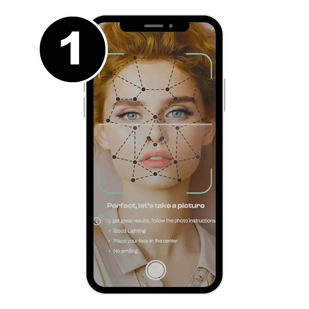 EntityMed AI Simulator Step 1: Upload a clear, front-facing photo to begin your aesthetic simulation.