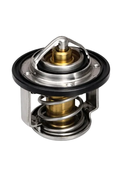 Auto brake caliper and rotor assembly on a red platform, highlighting essential components for vehicle suspension and braking system maintenance.