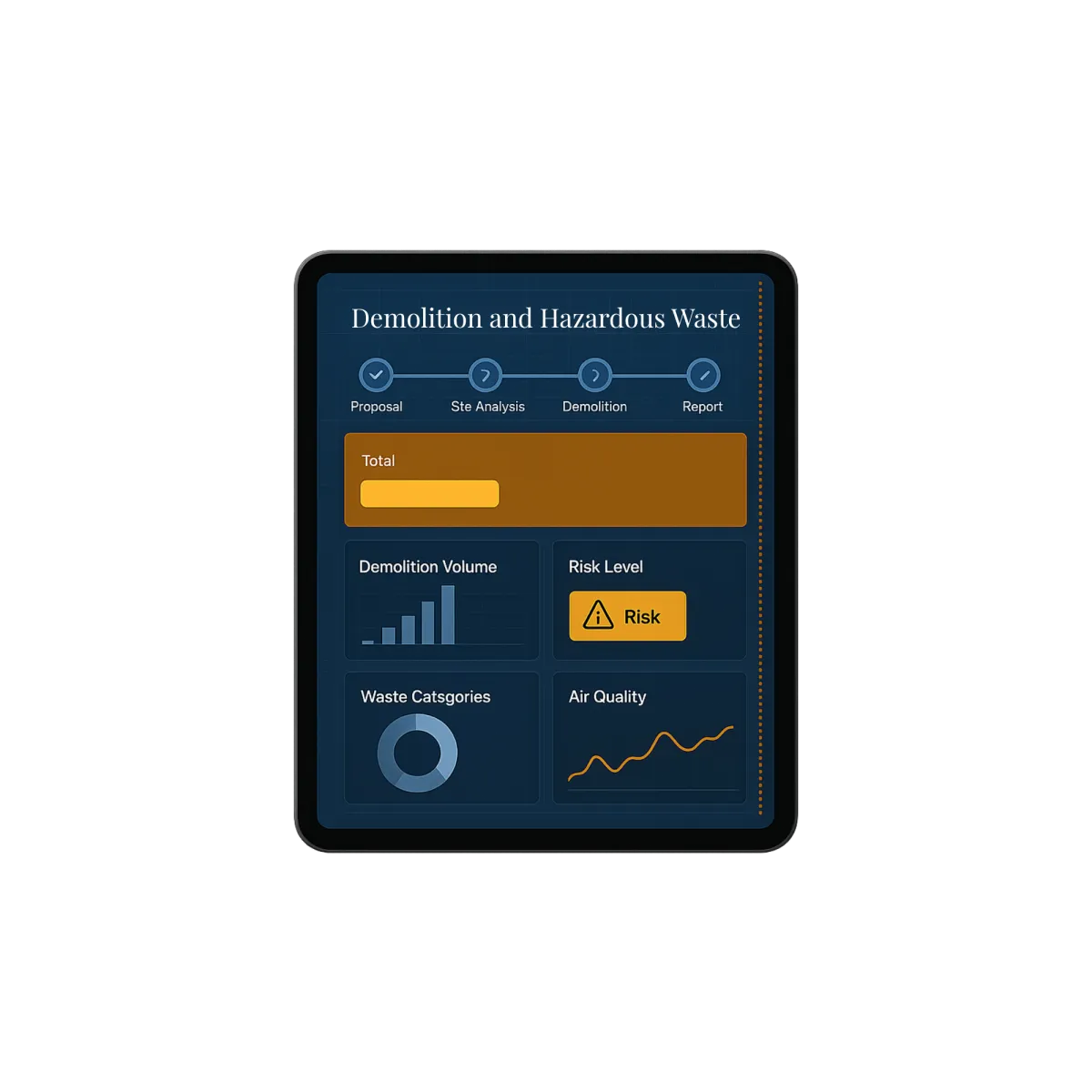 Automated demolition proposal generation interface