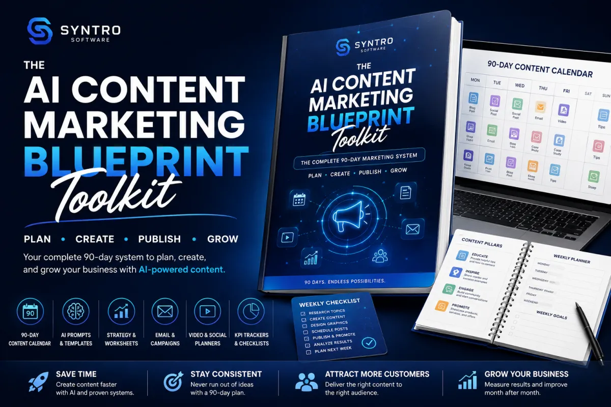 The Contractor's 90-Day Business Growth Blueprint 3D Mockup