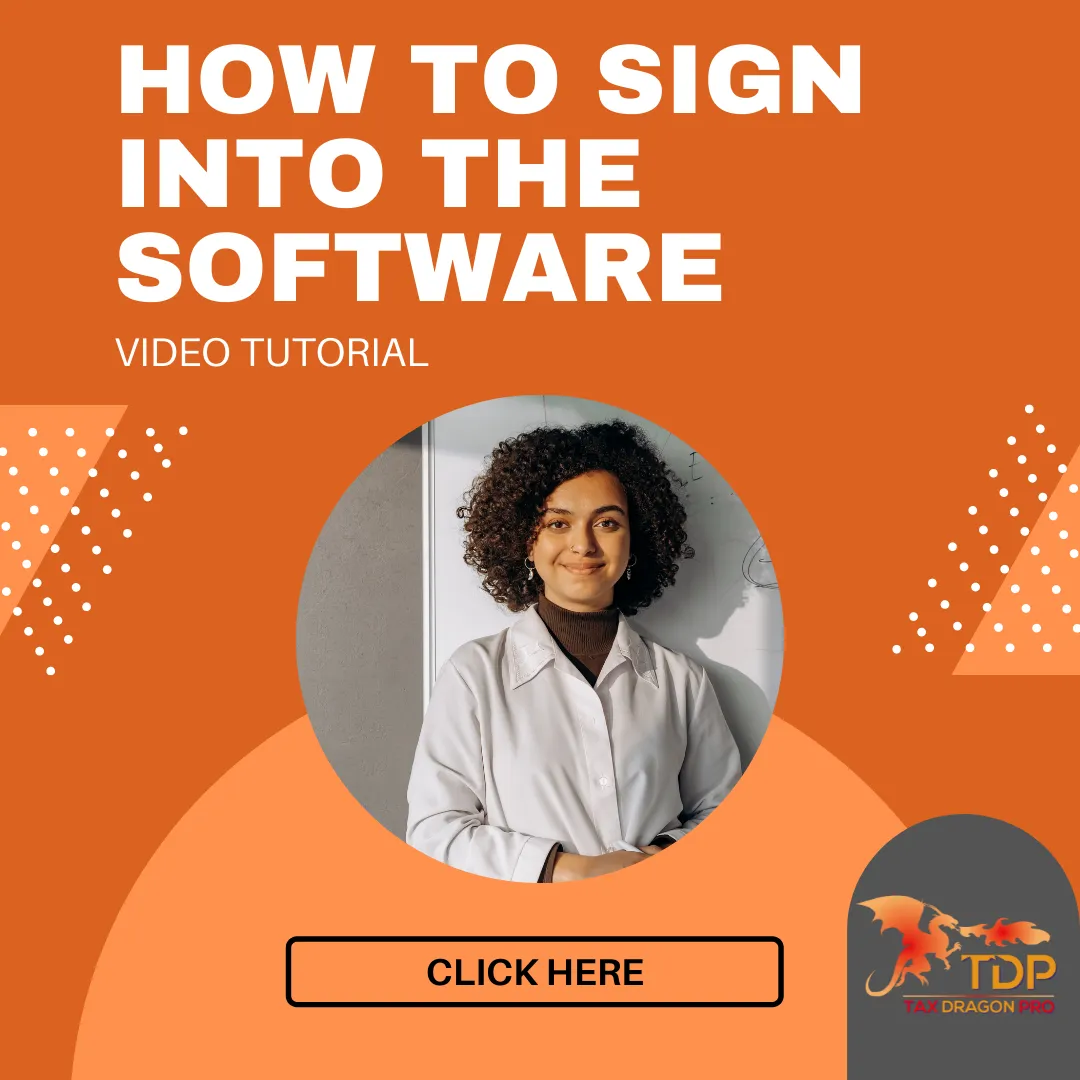 Tax dragon pros video tutorial resource