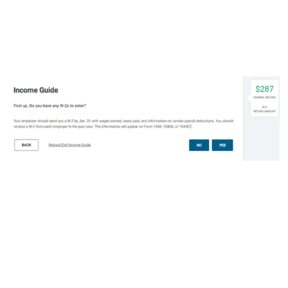 Easy tax return software