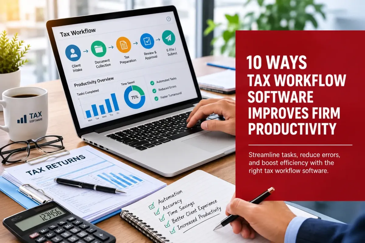 10 Ways Tax Workflow Software Improves Firm Productivity