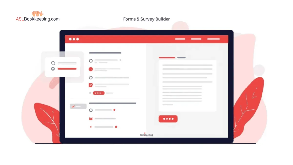Image showing Booqkeeping.com's Free Form and Survey Builder