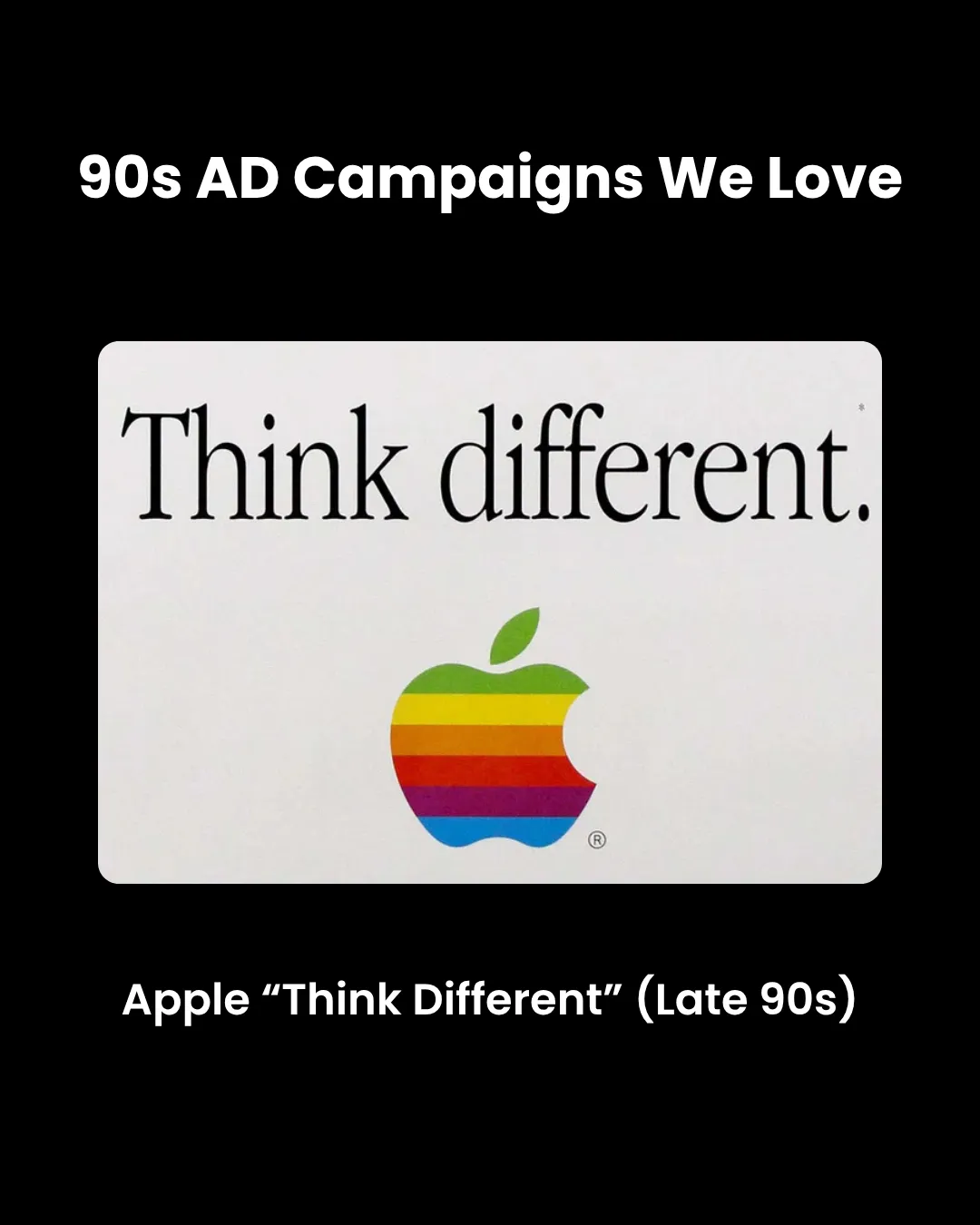 apple 90s advert