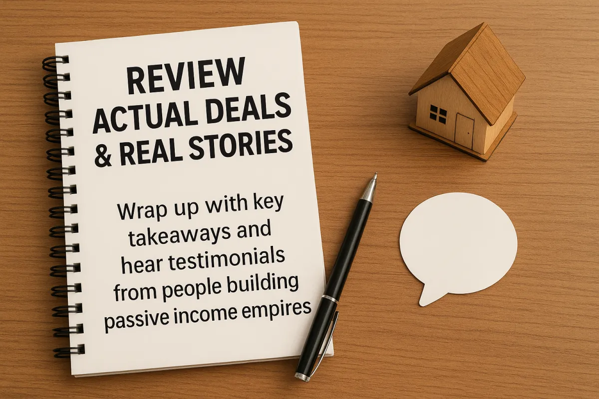 Day 3 Review Deals and Real Stories