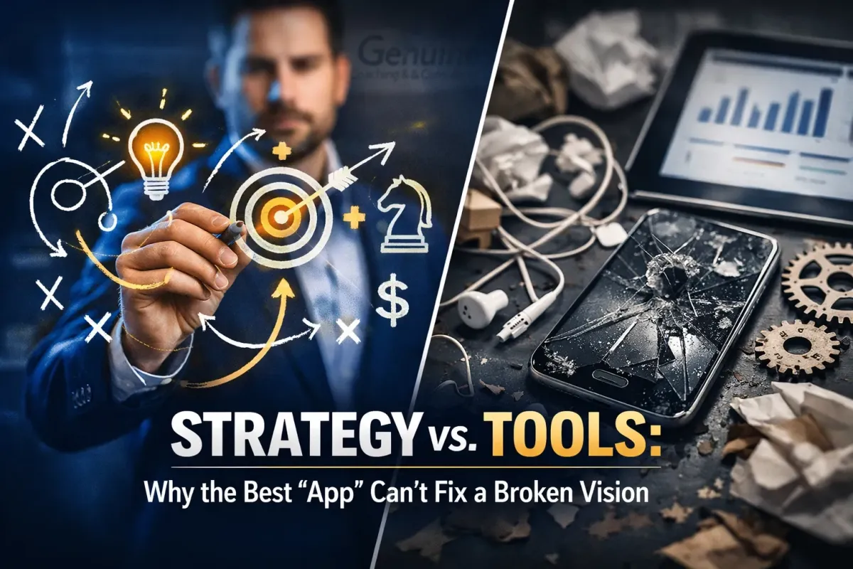 Strategy vs. Tools: Why the Best 'App' Can’t Fix a Broken Vision