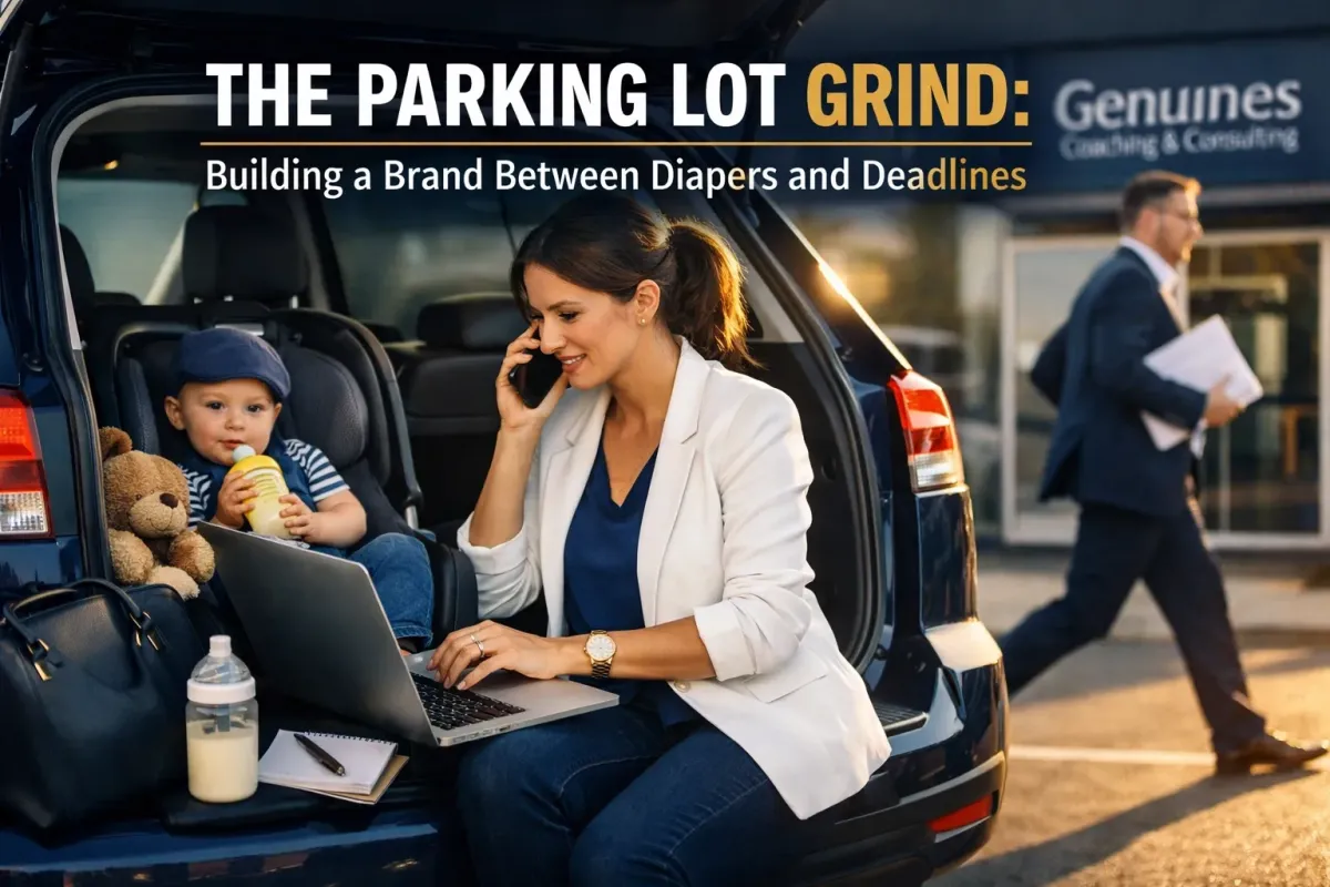 The Parking Lot Grind: Building a Brand Between Diapers and Deadlines