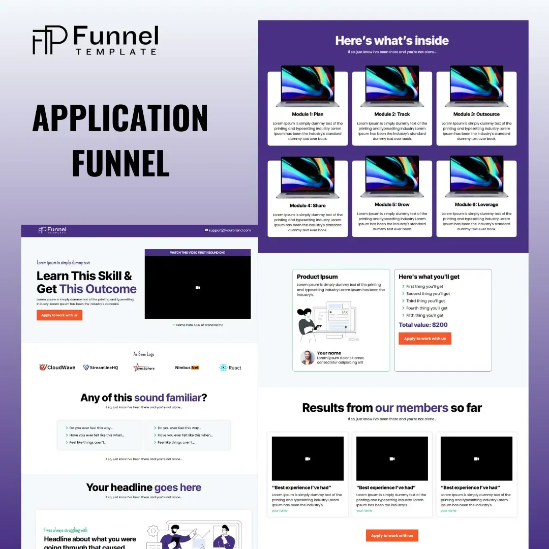 Sales Funnels Portfolio