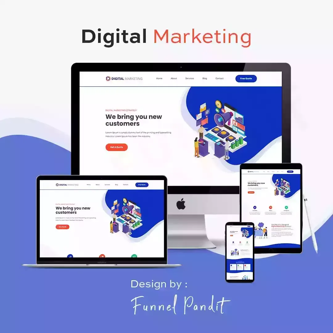 DIGITAL MARKETING GHL Website Templates