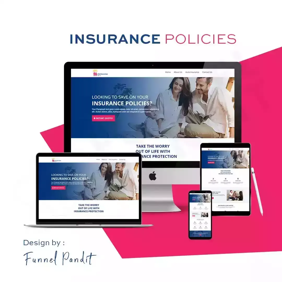 INSURANCE POLICIES GHL Website Template