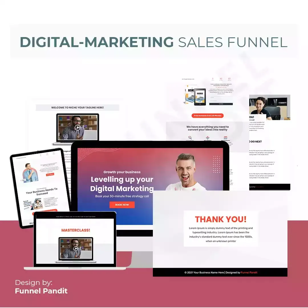 DIGITAL-MARKETING GHL Funnel Templates