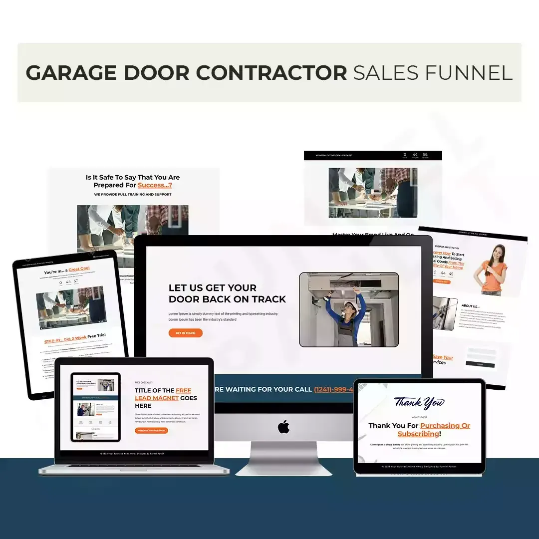 GARAGE DOOR CONTRACTOR GHL Funnel Template