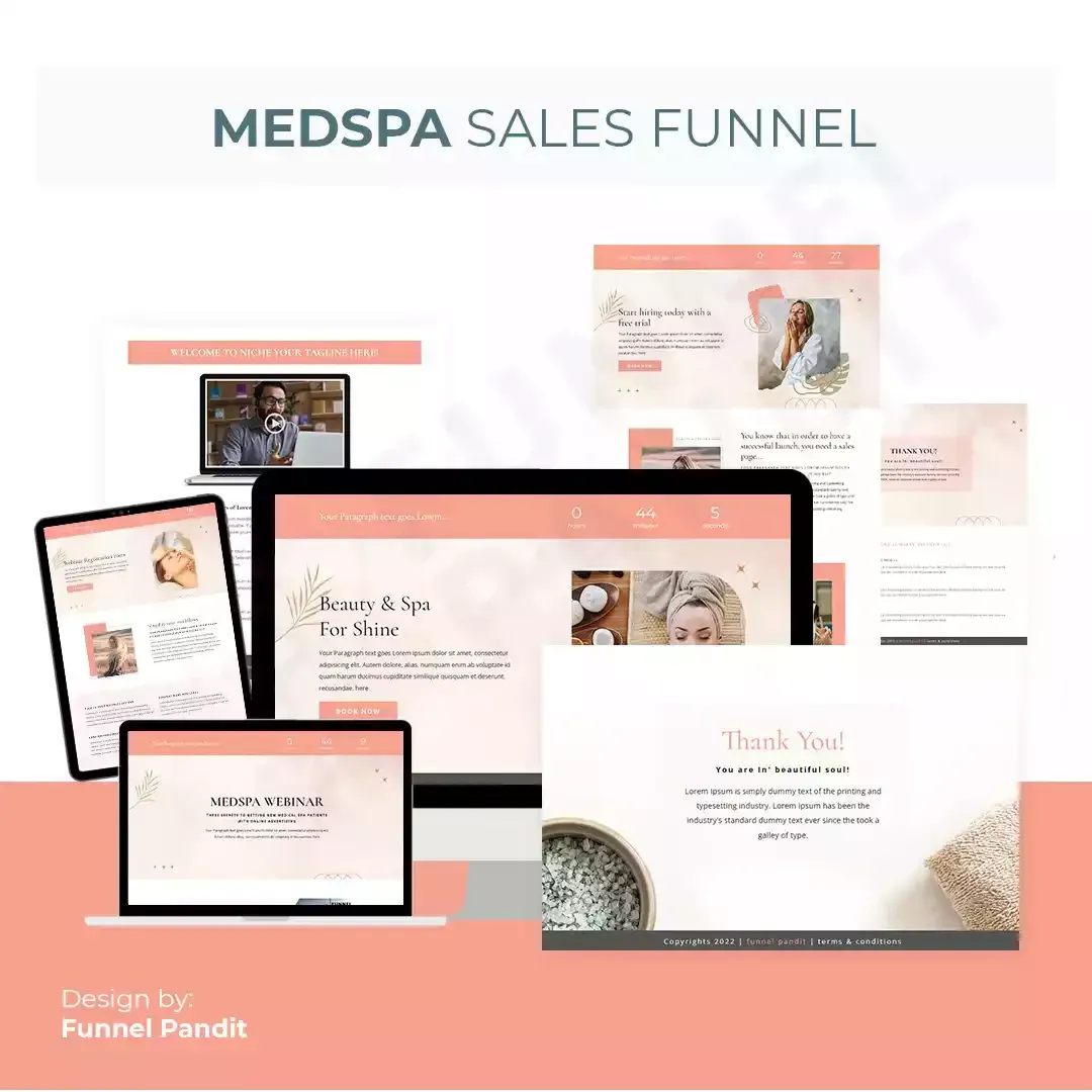 MED-SPA GHL Funnel Templates