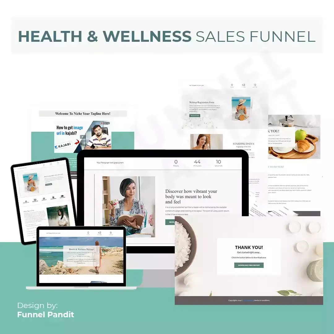 HEALTH & WELLNESSGHL Funnel Templates