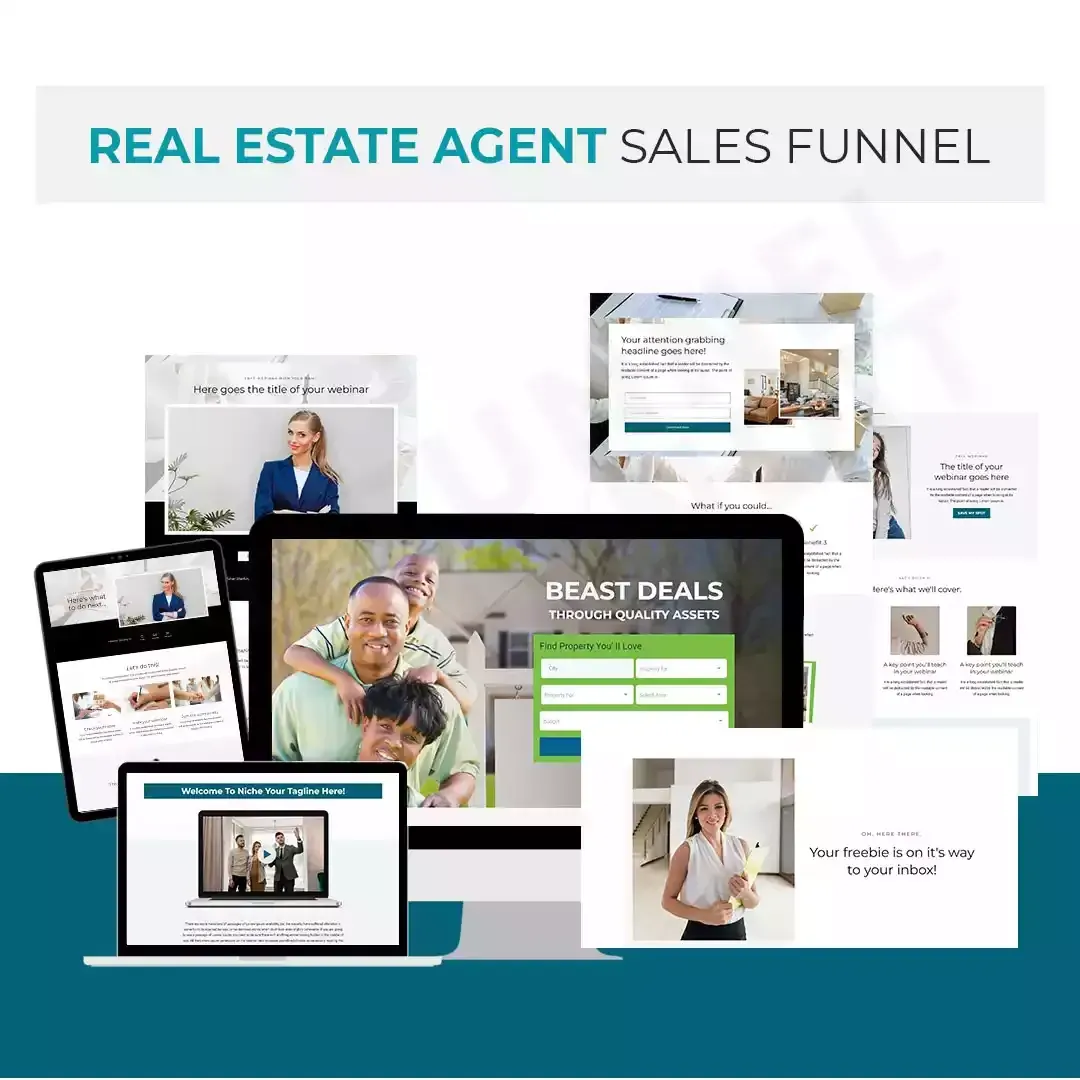 REAL ESTATE AGENT GHL Funnel Templates