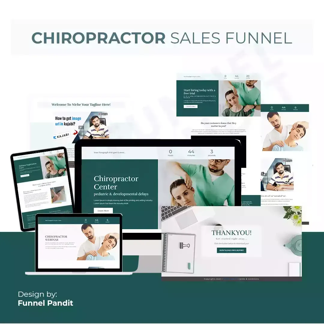 CHIROPRACTOR GHL Funnel Templates