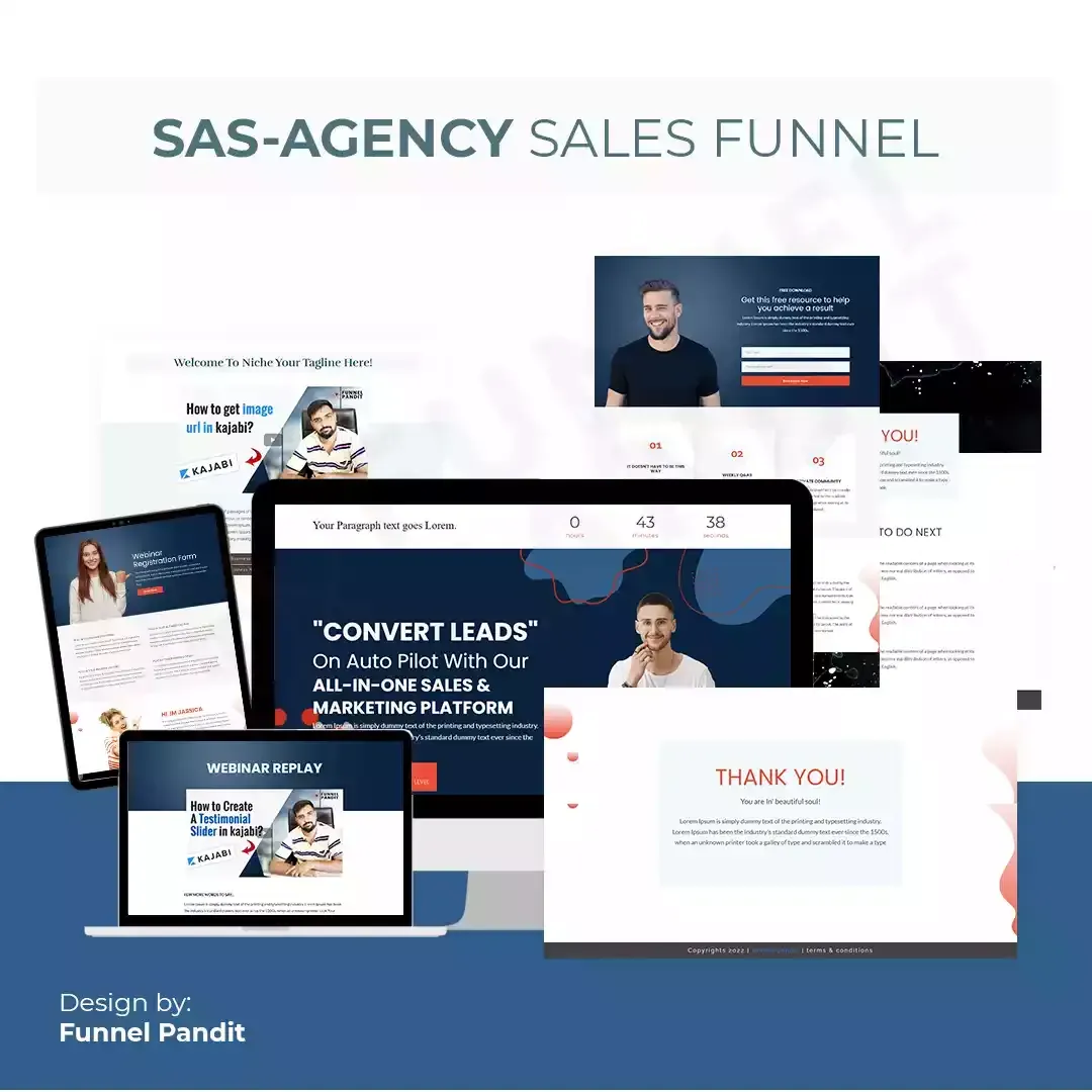 SAAS-AGENCY GHL Funnel Templates