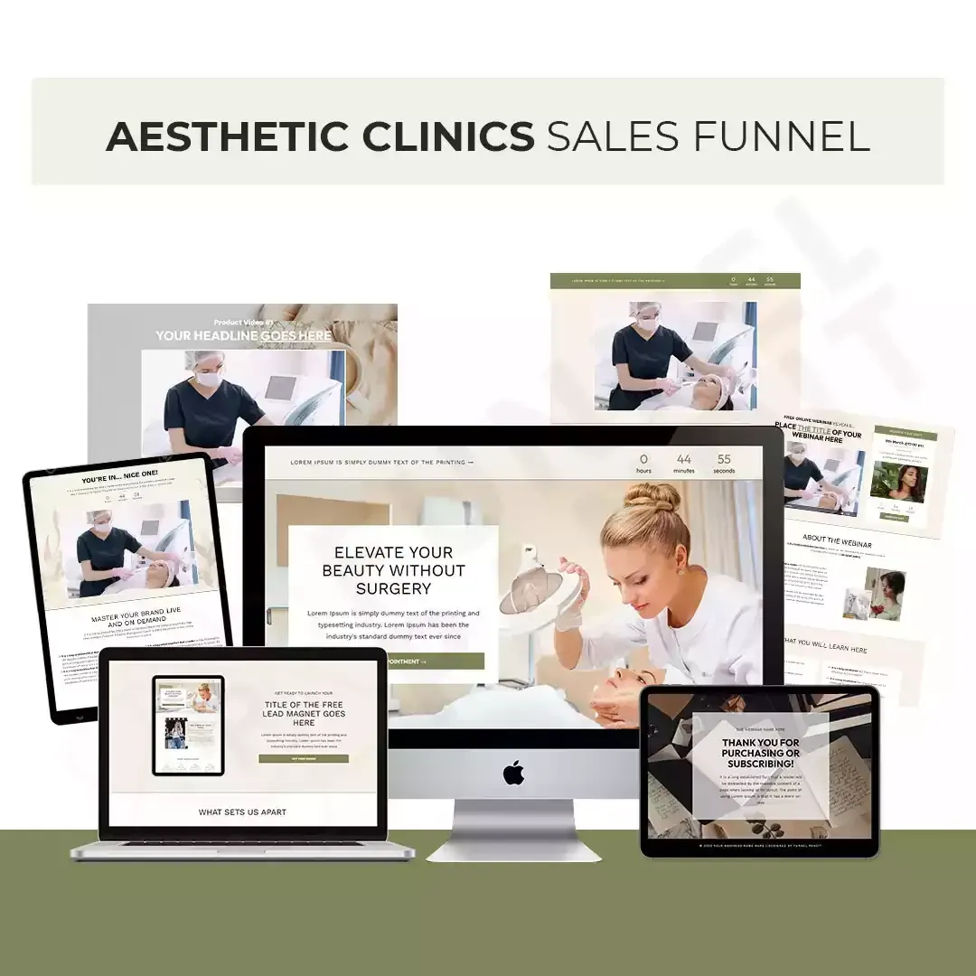 AESTHETIC CLINICS GHL Funnel Template