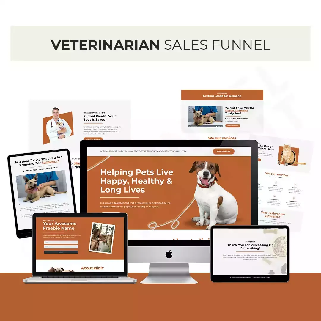 VETERINARIAN GHL Funnel Template